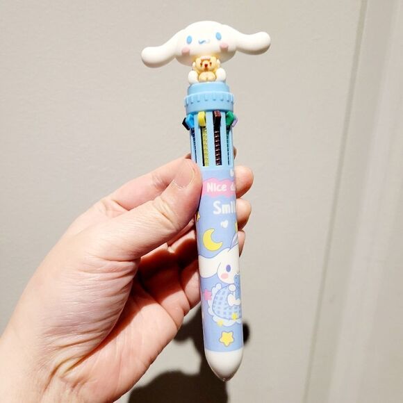 Brand New Set Of 4 Cinnamoroll Multi Color Pens - Picture 4 of 7